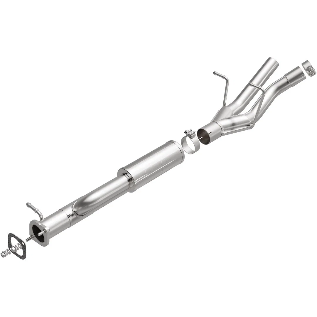 19686 – MAGNAFLOW Exhaust Muffler, 3 Inch Round Stainless Steel Bolt-On Inlet Bolt-On Outlet 11 Inch Body Length